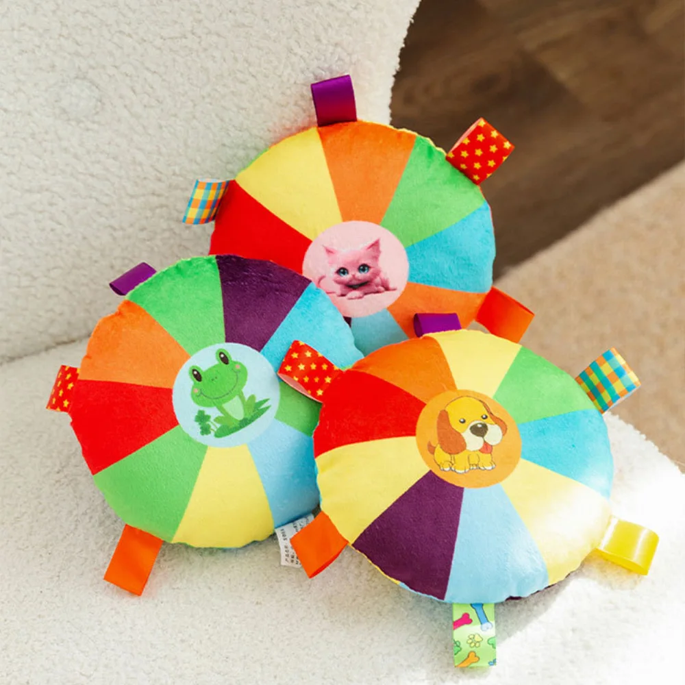 

Dog Frisbeed Toy Interactive Self-Enjoyment Plush Sound Toy Wear-resistant Bite-resistant Dog Cat Toys Pet Training Supplies