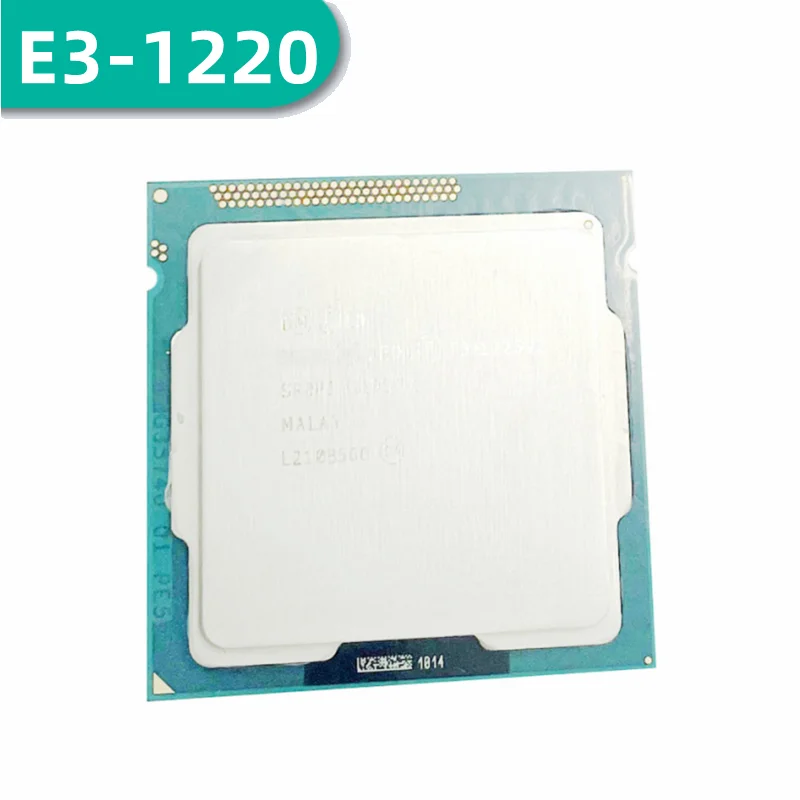 Xeon E3-1220 E3 1220 3.1 GHz Quad-Core Quad-Thread CPU Processor 8M 80W LGA 1155