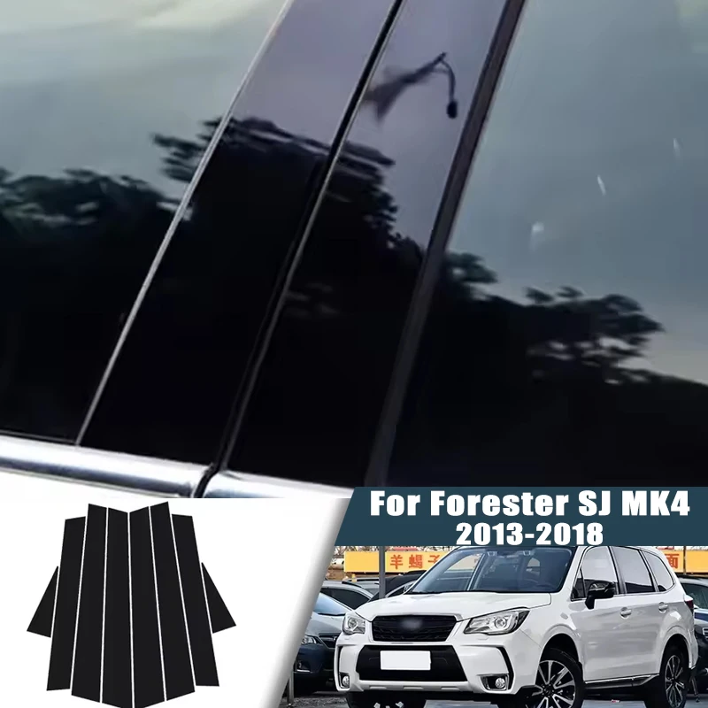 

Для Subaru Forester SJ MK4 2013-2018 (2014, 2015, 2016) — накладки на центральные стойки окон (B и C), защитная пленка, стикеры, аксессуары для автомобиля