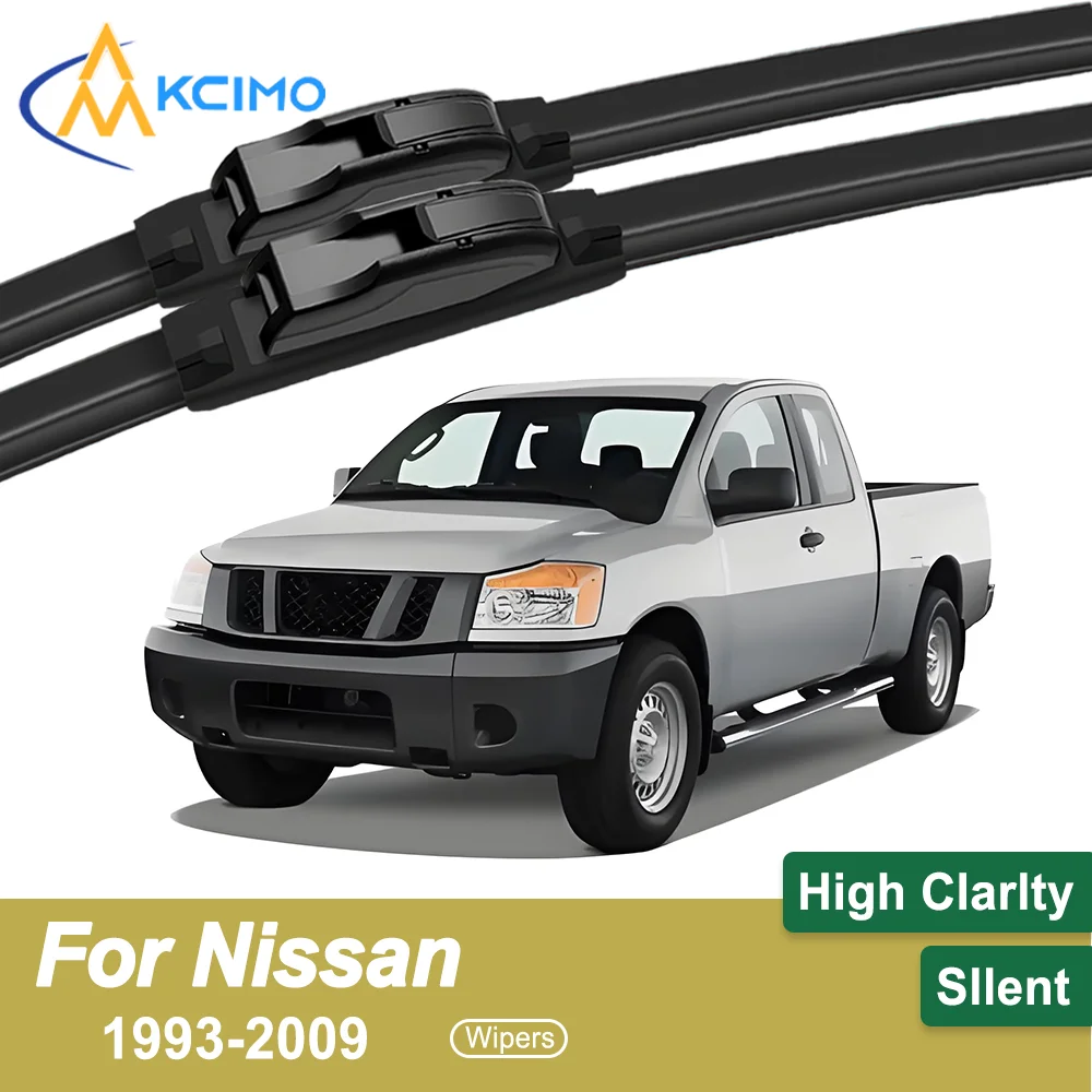 

Premium 2-Pack Windshield Wipers Compatible For Nissan Crew 1993-2009 All-Weather Durability for Safe Driving