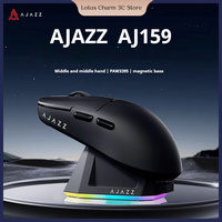 Ajazz Aj159/159pro Wireless Mouse Gamer Tri Mode Lightweight 8k Paw3395 Sensor Bluetooth E-Sports Mouse Accessories For Pc Gifts