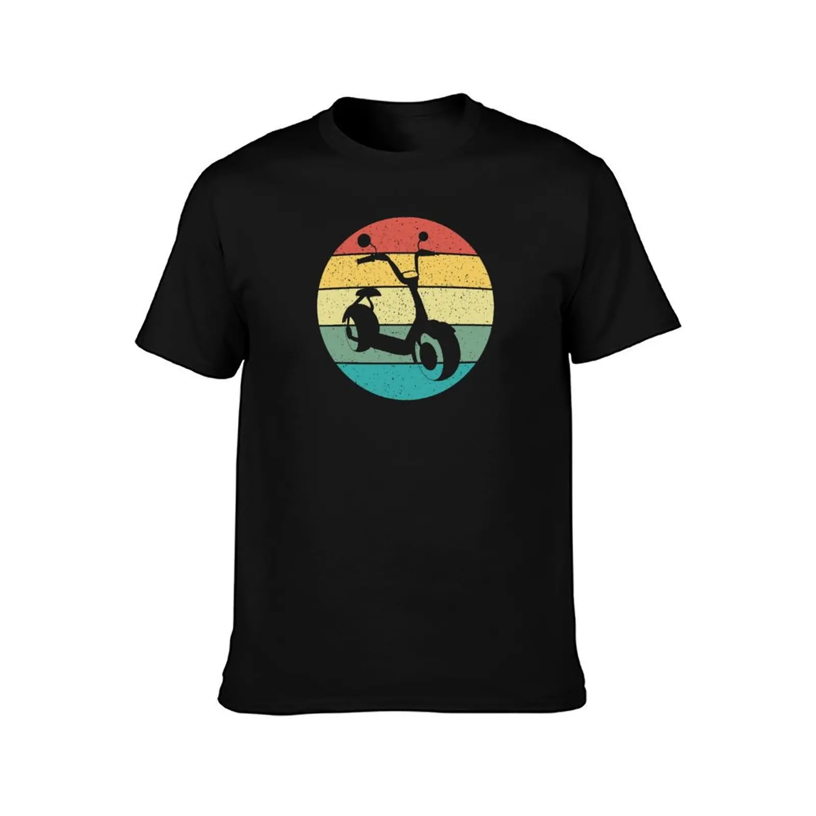 Retro Vintage E-Scooter Electric Scooter T-Shirt t shirt man luxury T-Shirt