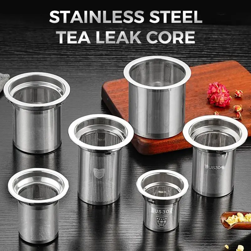 Fits Standard Mugs Reusable Stainless Steel Fine Mesh Tea Strainer for Loose Leaf Tea Coffee Herb