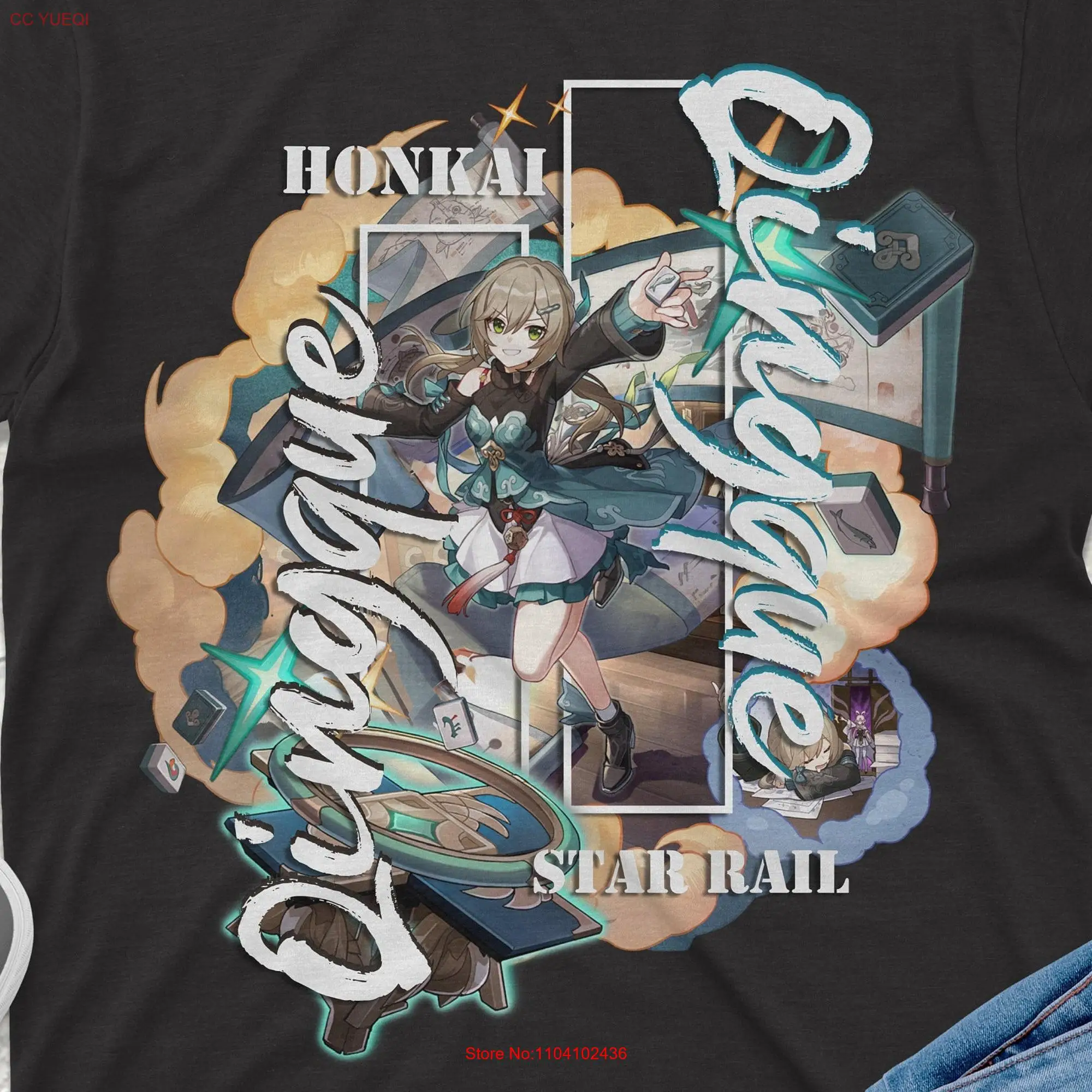 Qingque Honkai Star Rail T Shirt Premium Quality Apparel with Stunning Designs Perfect for Gamers Anime Enthusiasts