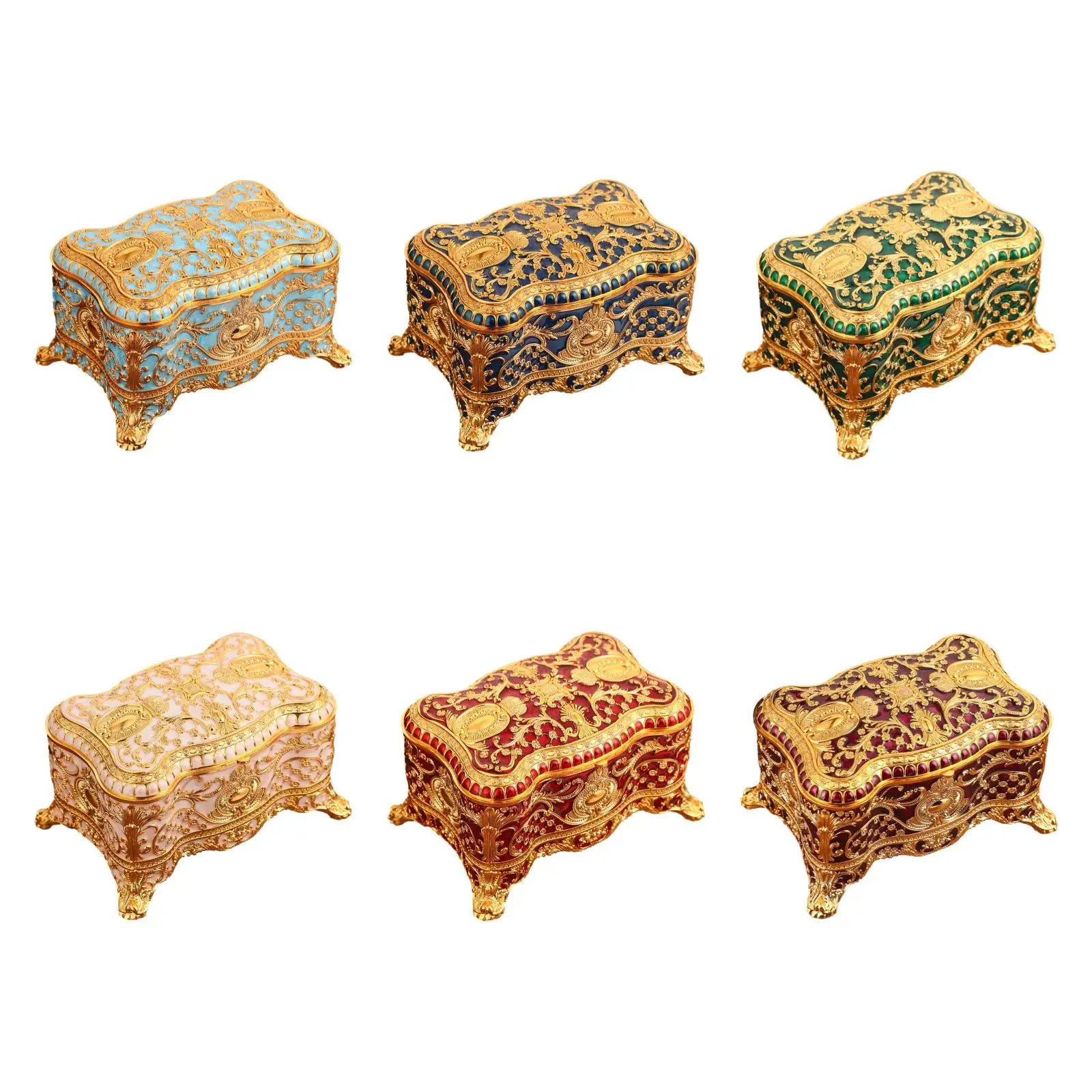 

Jewelry Organizer Box Keepsake Box for Pendant Charms Necklaces Bracelets