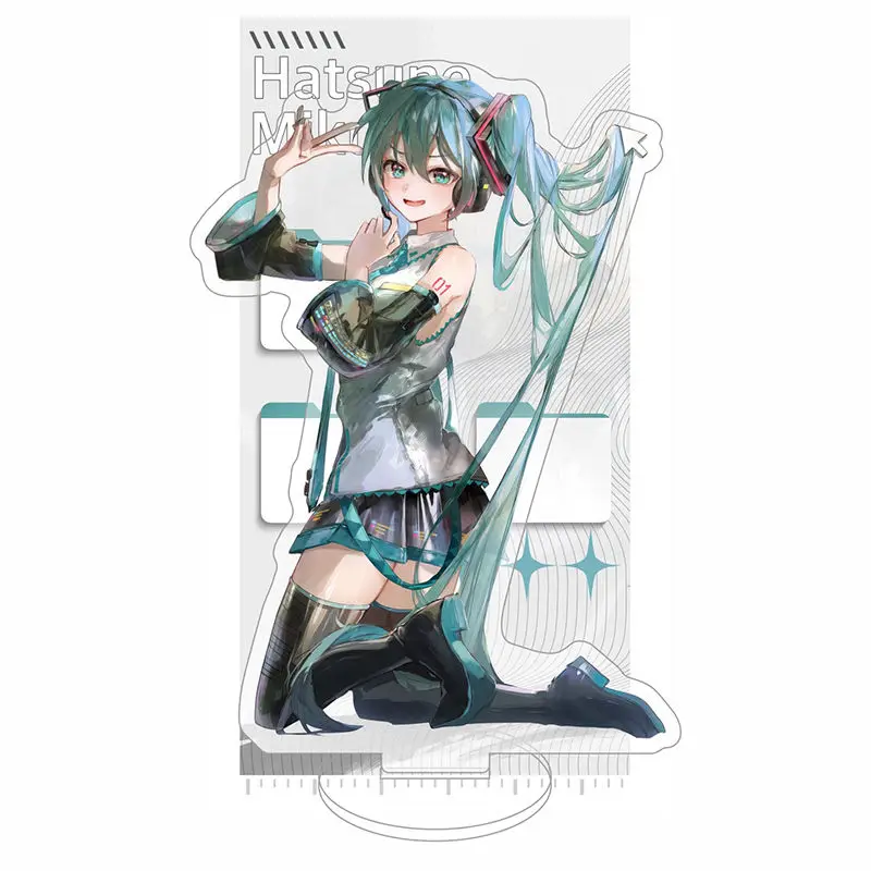 New Hatsune Miku Acrylic Stand Figure Hatsune Miku Project Diva Anime Peripheral Delicate Room Desktop Exquisite Ornaments