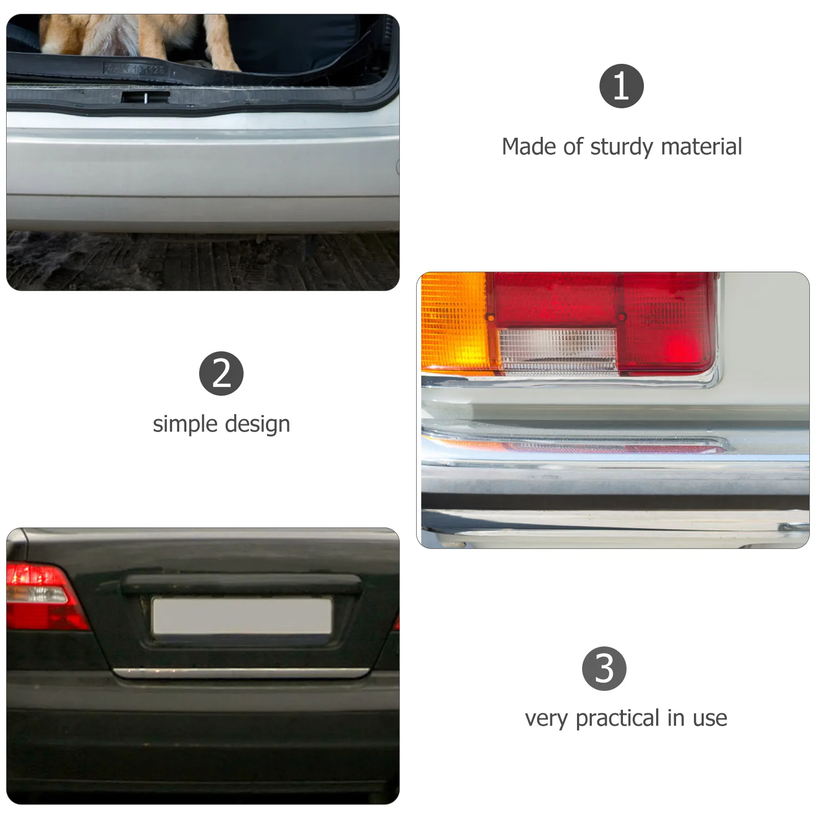 

Shark Fin Spoiler Rear Trunk Vehicle Plastic Tail Wing Auto Trim Car Decoration Automobile for Accessory