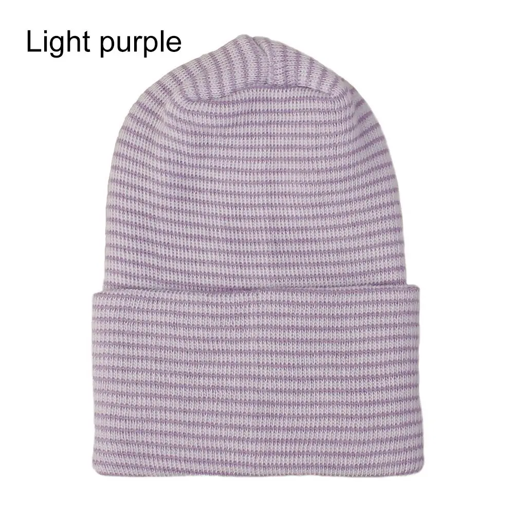 

Уличная хлопковая шапка-бини, полосатая шапка для младенцев, шапка для плода, шапка для маленьких мальчиков и девочек, больничная шапка для новорожденных