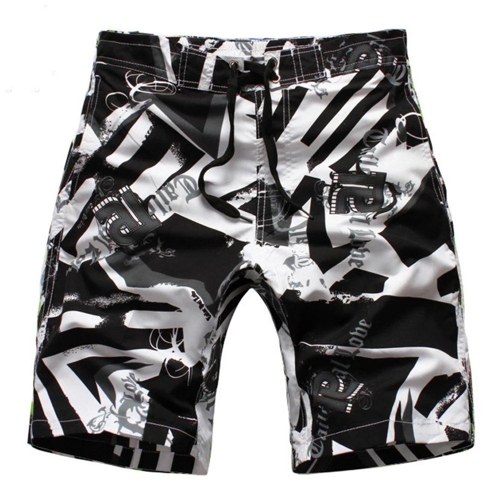 Pantalones cortos de surf estampados con cintura elástica hombre - imagen 3