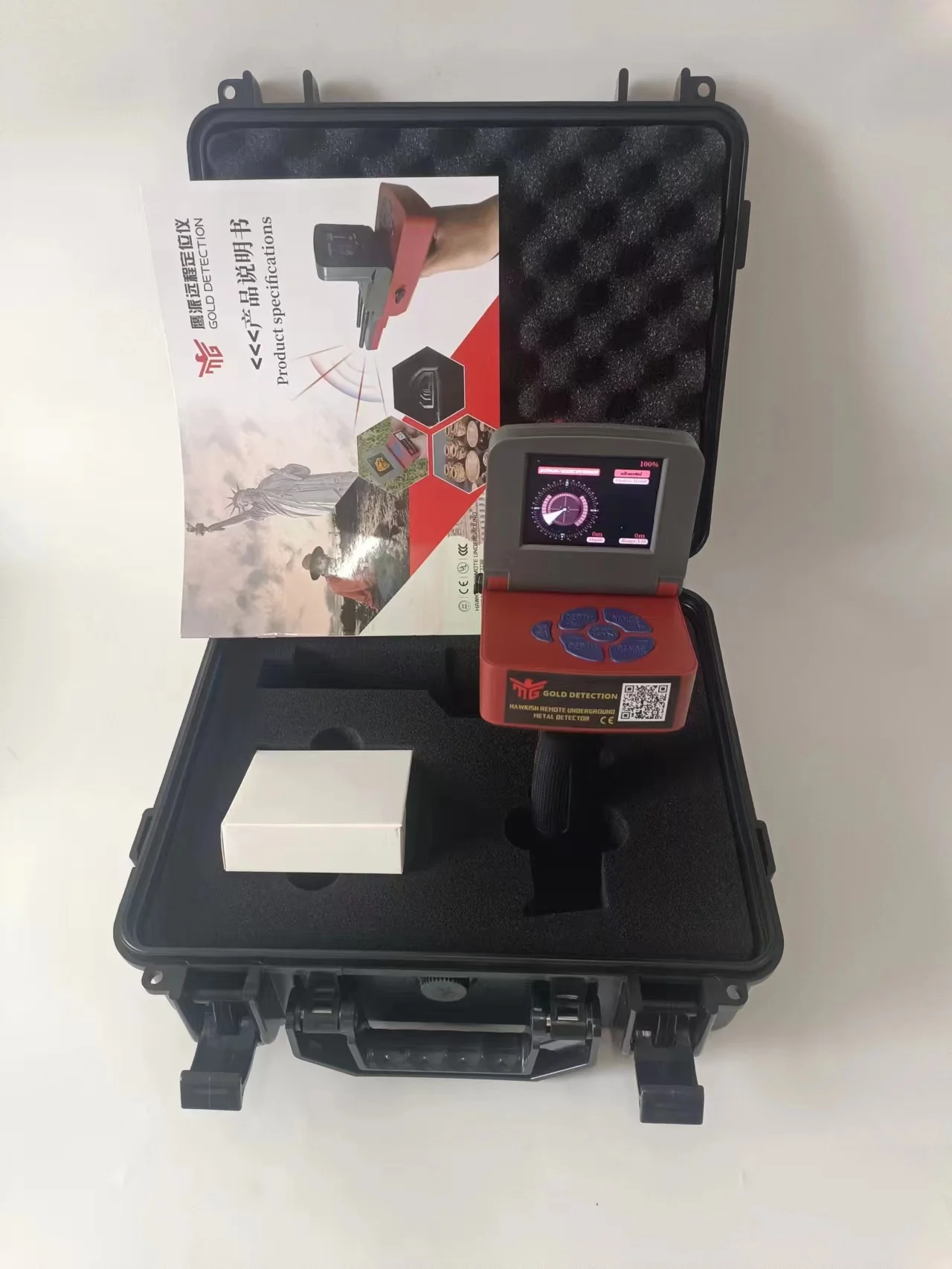 New A9 large range large depth remote handheld underground locator scanning search instrument metal detector