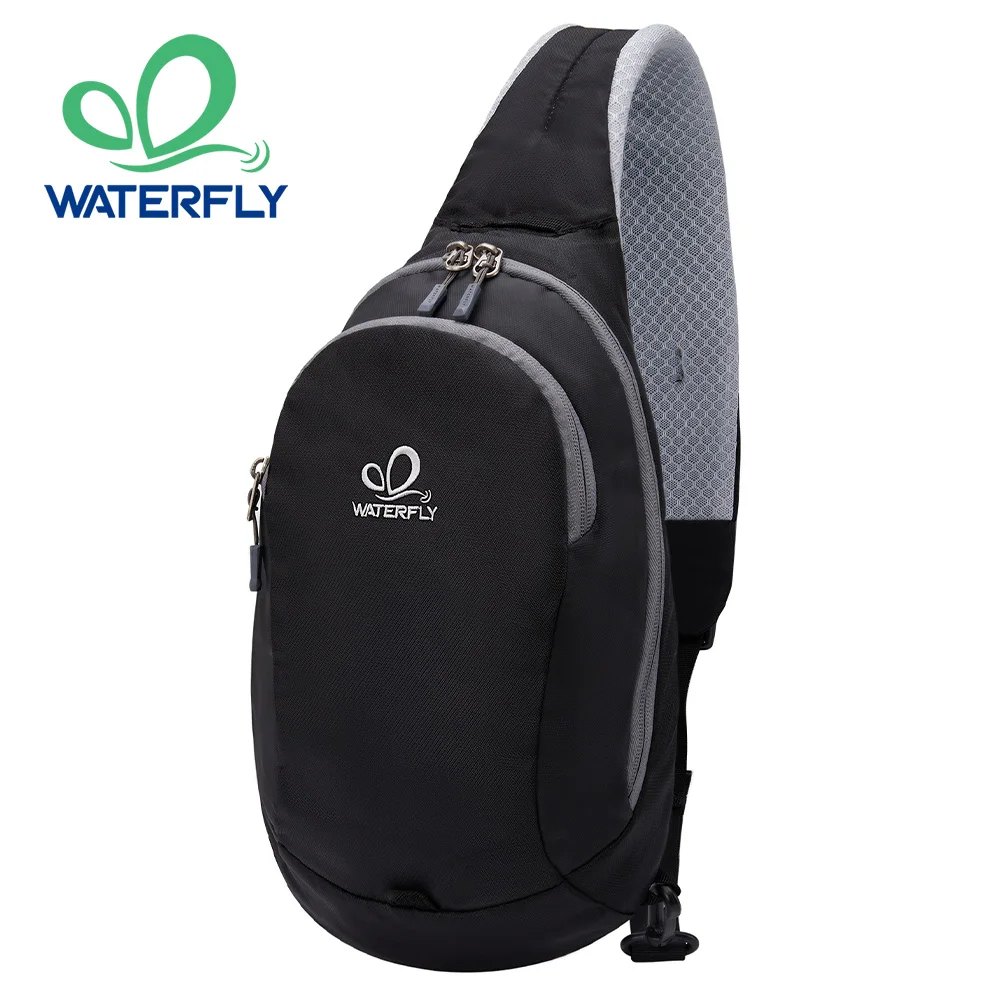 WATERFLY Sling Bag Backpack Chest Bag Shoulder Bag Crossbody Gym Daypack For Outdoor Cycling Travel Hiking Men Women