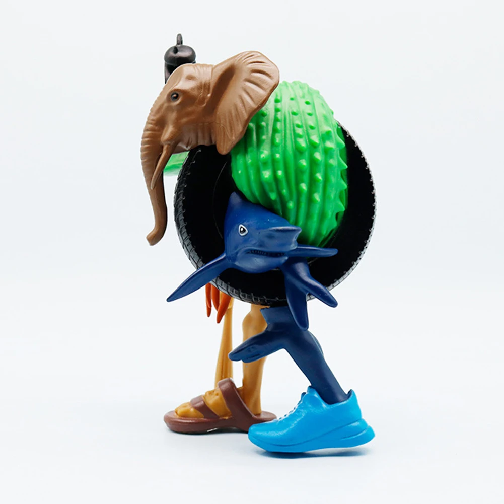 Italian Brainrot AI Animals Tung Tung Tung Sahur Figure Tralalelo Tralala Figurine Doll Toy Desk Decoration Model Ornament Gift