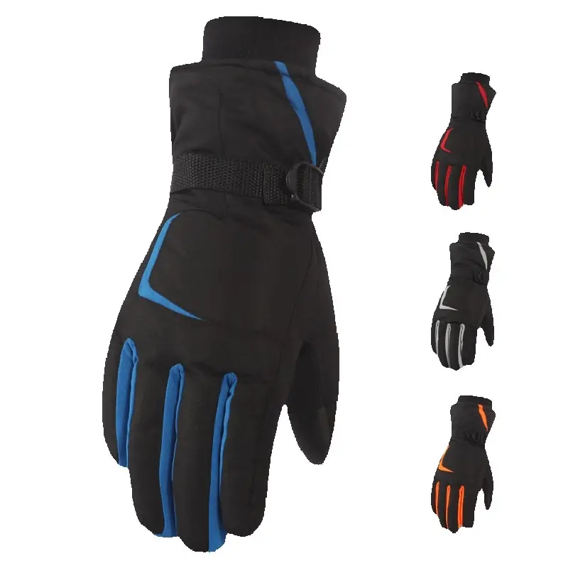 AliExpress KINEED Winter Cycling Gloves Motocycle Gloves Windproof Winter Warm Snowboard Ski Gloves men women mountain Skiing rainproof