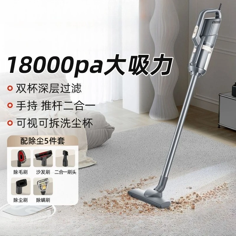Handheld Vacuum Cleaner Strong Suction for Home Pet Cat Hair, Anti-Mite, Car Use, High Power