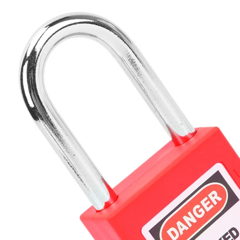 10 مجموعات 38 مللي متر قفل قفل النايلون الهندسة الصناعية العزل للطاقة الكيميائية