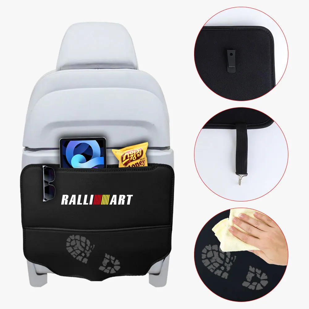 

Защитный органайзер для спинки автомобильного сиденья, дорожная сумка для хранения и уборки для Mitsubishi Lancer 9 Outlander 3 Asx L200 Pajero Eclipse