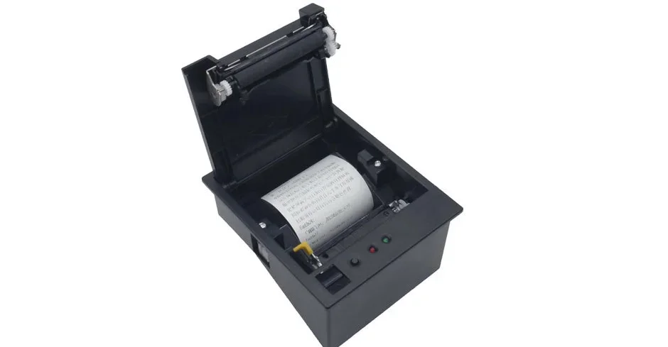 TC21 Automatic Cutter Thermal Receipt Panel Printer Mini Built-in 2 Inch 58mm Thermal Line Panel Printing Machine, Thermal 1Year