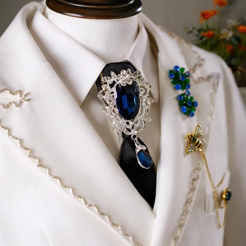 Blazer-Anzug für Kleinkinder bis Teenager, 6-teiliges Gentleman-Outfit für Hochzeit, Geburtstag, Abschlussball, A4791, Abschlussanzug, Vestidos – Detail 7