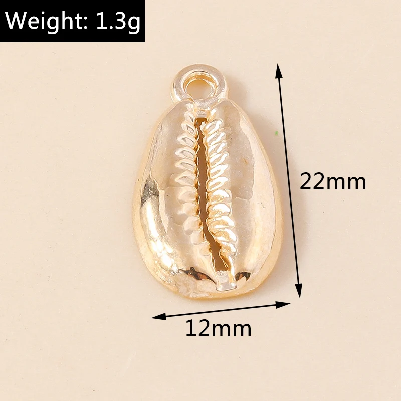 Leslie 20 Stück gemischte Legierung Meeresorganismus Charms Schildkröte Fisch Muschel Seestern Anhänger für Armband Halskette Schmuck Zubehör – Detail 6