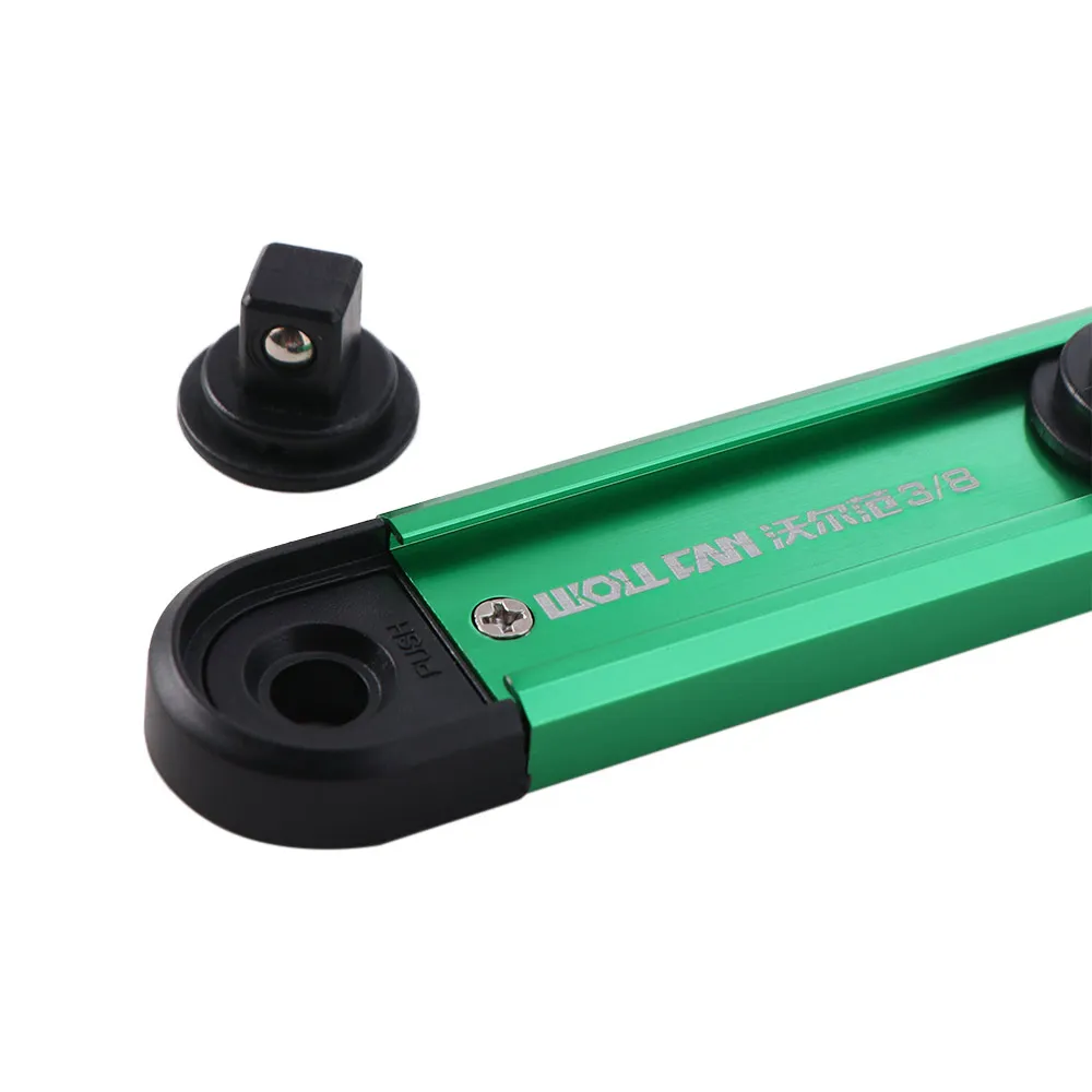 Magnetic Sleeve Storage Rack 1/4 3/8 1/2 Inch 360° Rotating Plug Plate Hanging Storage Strip Green Socket Clip Rail Holder