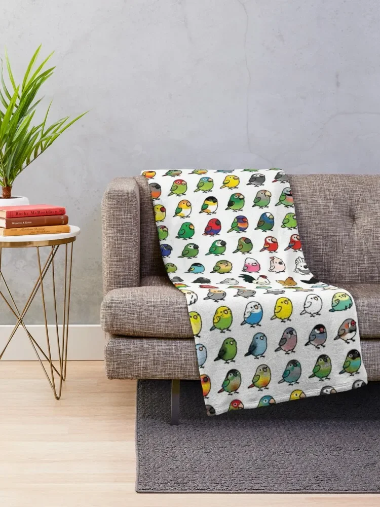 Everybirdy Collection Throw Blanket Sofas fluffy For Sofa Thin Blankets