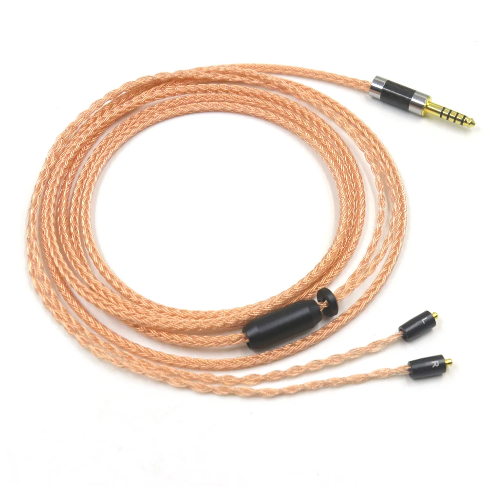 16 Core Essence Shrinks Copper OCC 2.5/3.5/4.4/XLR MMCX Earphone Cable For SENNHEISER IE300 IE900 AKG N30 N40