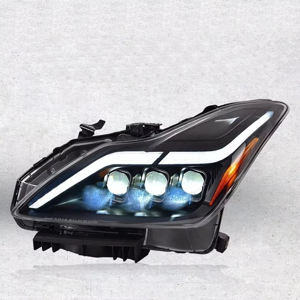 Q Infiniti G37 2008-2013 Cool White LED Headlights DRL Start Animation New for Q60 Coupe Convertible 2014-2015 Car Front Lamps