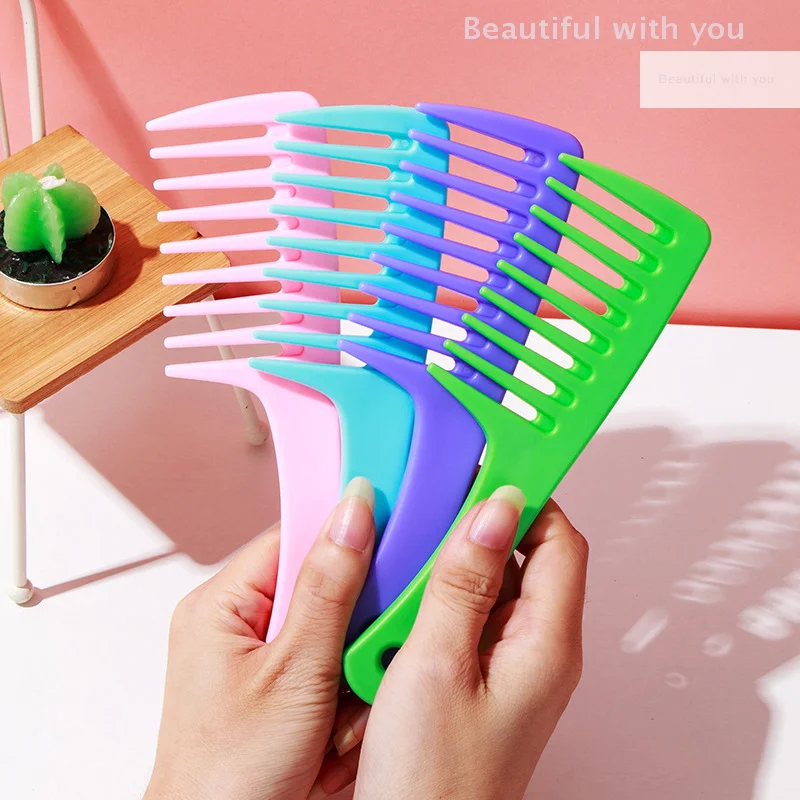 

Large/Wide-tooth Curly Hair Comb Female Smooth Hair Comb Styling Tool