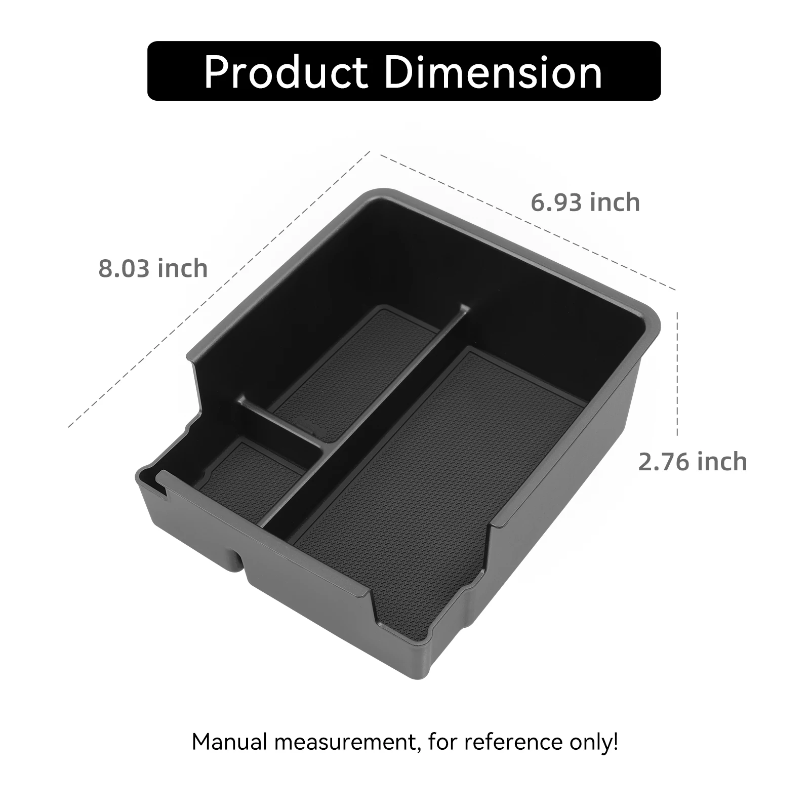 Smabee for BYD Tang L/Atto 8/Sealion 8 2025 2026 (not fit Refrigerator Model) Center Armrest Storage Box Car Accessories