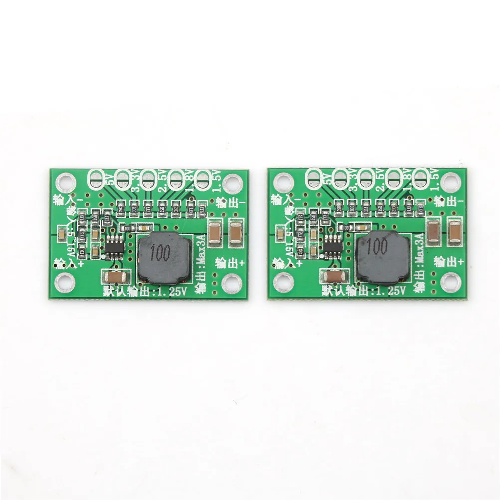 Nieuwe DC-DC Buck Converter Step Down Power Module 5 ~ 16V naar 1.5V 1.8V 2.5V 3.3V 5V 3A