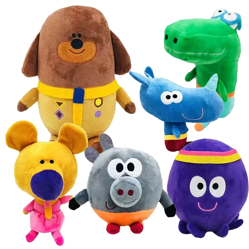 23cm Hey Dog Teacher Plush Toy Plush Doll Cute Cartoon Animal Baby Bedtime Story Friends Sleeping Christmas Gift