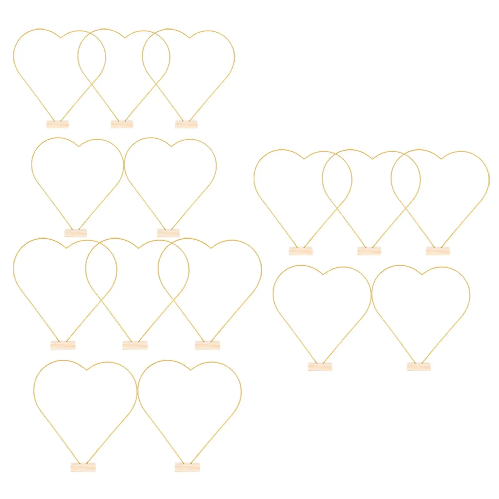 5x Metal Floral Hoop Wreath Frame Art Centerpiece Macrame Home Crafts Gold Hoop Rings Wreath Hoop