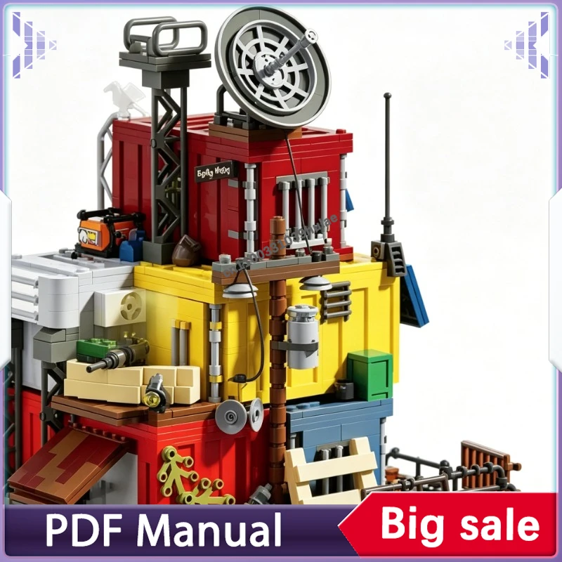 

2859pcs End Times Refuge Camp 66202 Building Blocks Simulation Construction Model Puzzle Toy