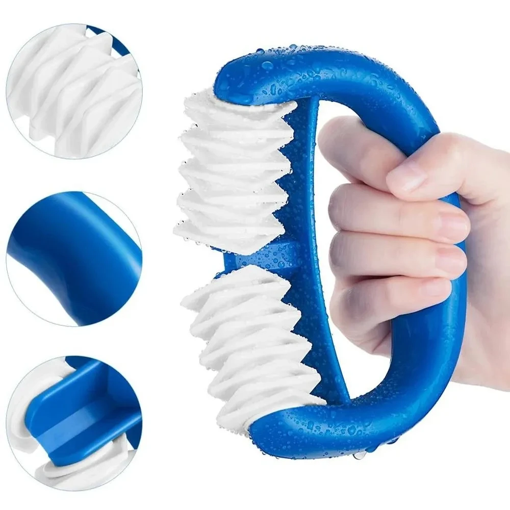

Handheld Anti Cellulite Slimming Body Massager Roller Relax Sore Neck Shoulder Back Leg Calf Muscle Pain Relief Massage Stick