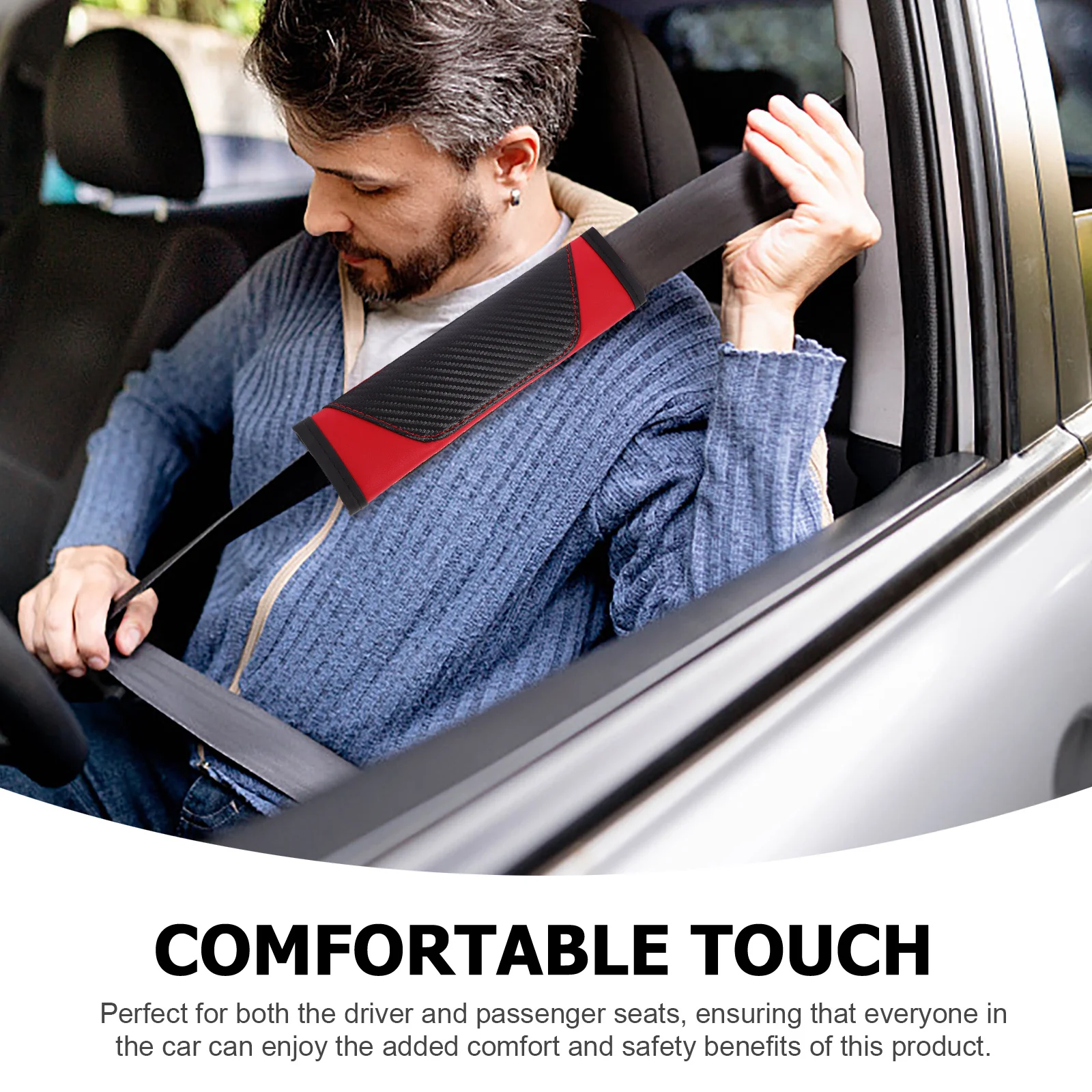 

1 Pair Safety Belt Protective Cover Universal Scratch-Resistant Durable Car Shoulder Pad Adults Covers For Cars Pads For Adults