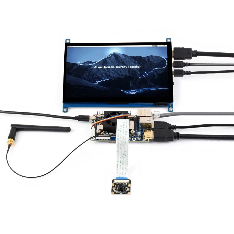 SKU-32243 Waveshare RDK X3 AI Module Kit, 5 TOPS Computing Power, Compatible with Raspberry Pi CM4, Multiple Kits Options