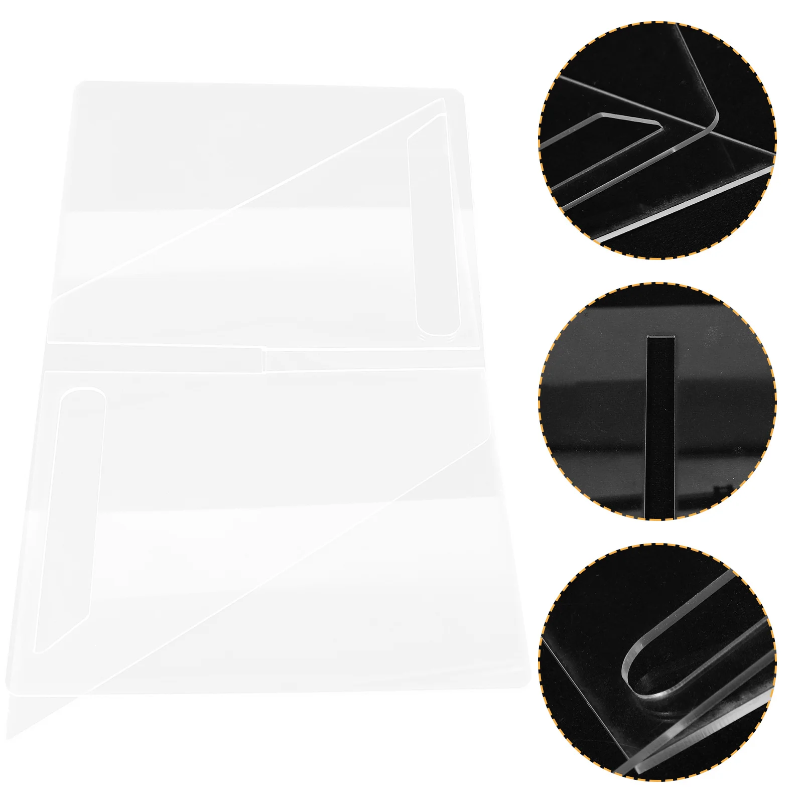 

Display Book Stand Cooking Bookshelf Holder Recipe for Kitchen Counter Reading