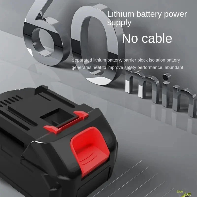 Macchina per schiuma elettrica per autolavaggio mobile ricaricabile a spruzzo wireless Generatore GAN per acqua ad alta pressione con cannone da neve pulito per moto