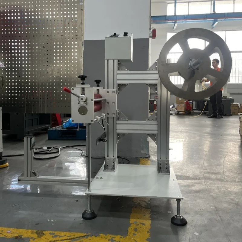 Pneumatic mechanical punch machine modification and installation of stamping feeder conveyor belt