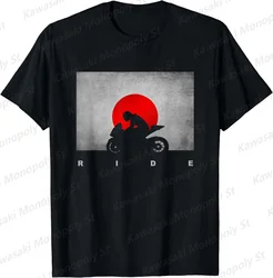 New Summer Japan Kawasaki Men&Women Japanese Flag Printed T-Shirt Motorcycle Racing Suit KID/Adult Casual Cycling Short Sleeve