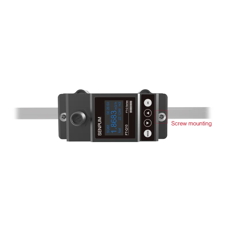 

Senpum Flow Test Sensor 4-20ma Modbus RS485 20mm Ultrasonic Flow Meter DN20 Flow Switch For Tubes