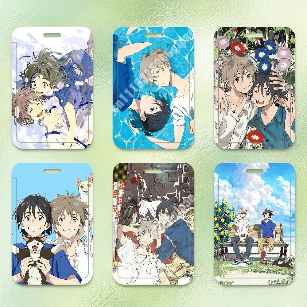 Seaside Stranger By The Shore BL Anime Plastic Card Holder Worker ID Card Clear Transparent Employee Visitor Pass