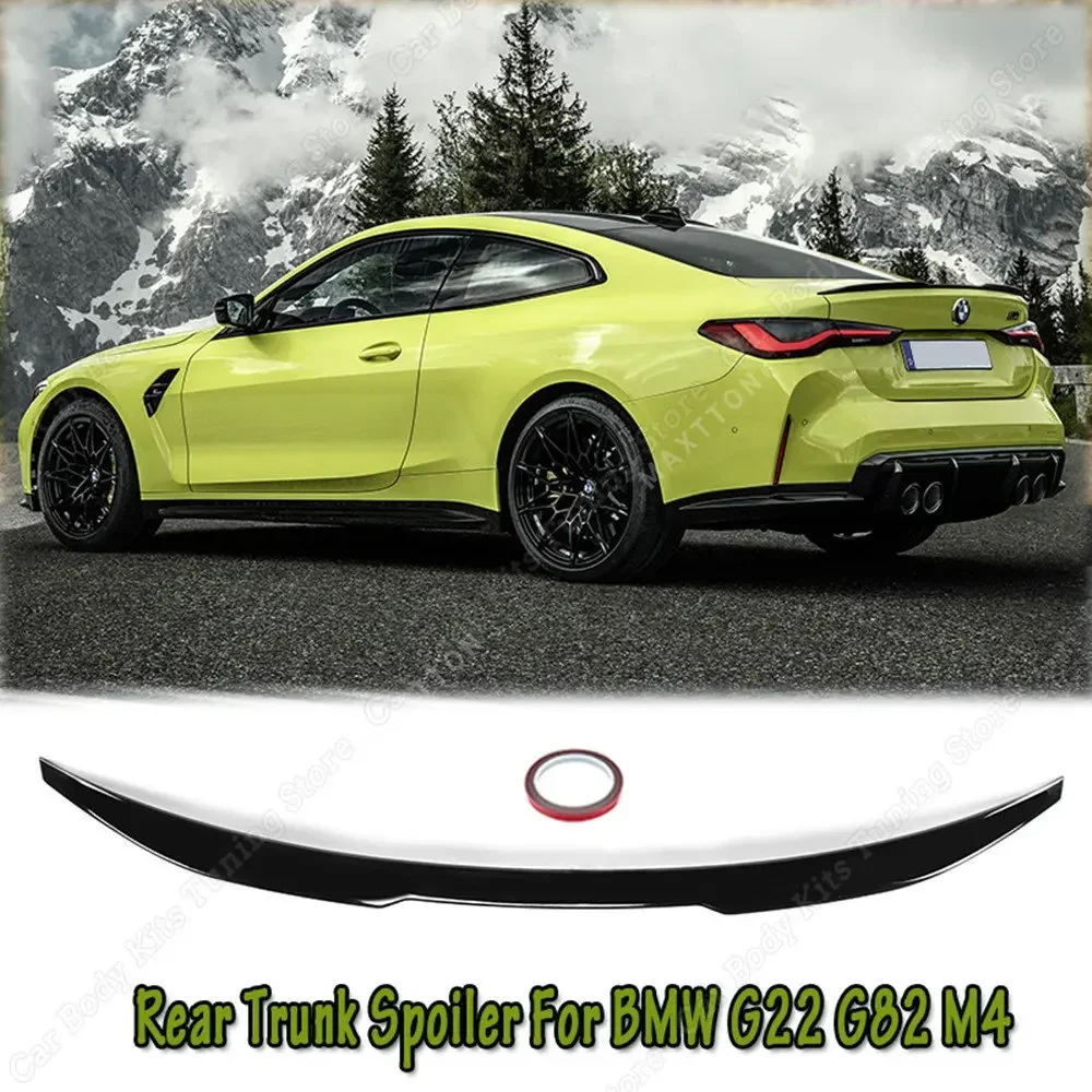 

M4 Style Rear Trunk Spoiler Wing For Bmw 4 Series G22 420i 430i 420d 430d M440i M440d Upgrade Tuning M4 Bodykits 2020-2023