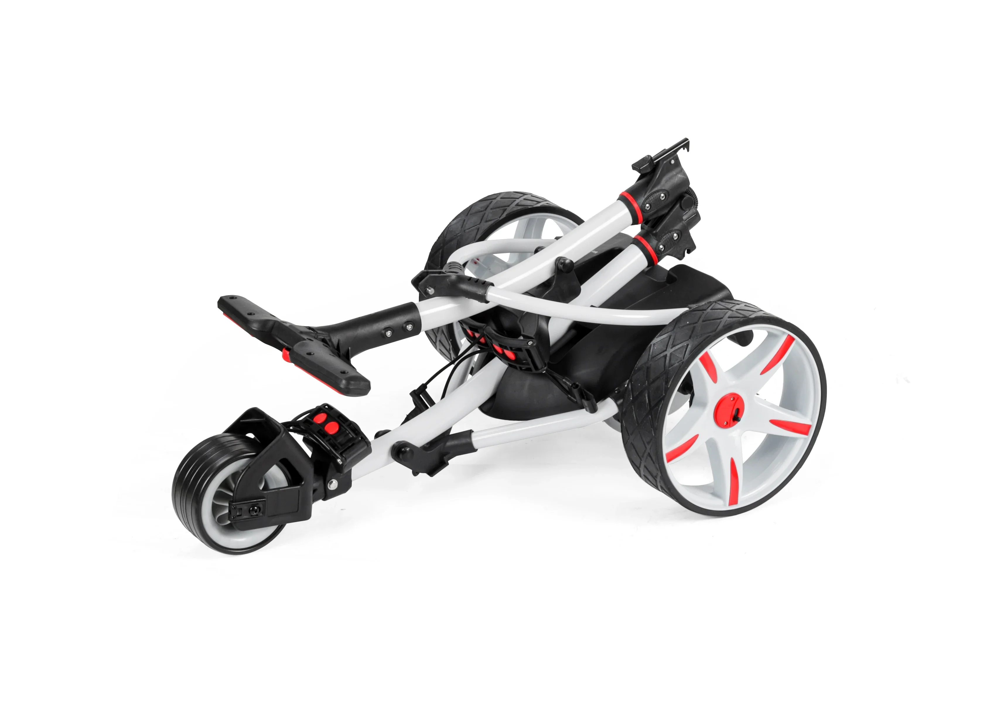 Golf Carts Electric 2 Motors Remote Control Electric Golf Trolley 3 Wheels Folding Scooter Golf