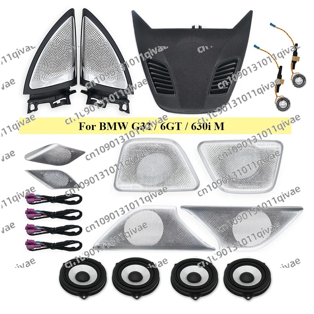 

Auto Interior Luminous Tweeter Speaker Cover Front Door Speaker Cover for G32 6GT 630i M