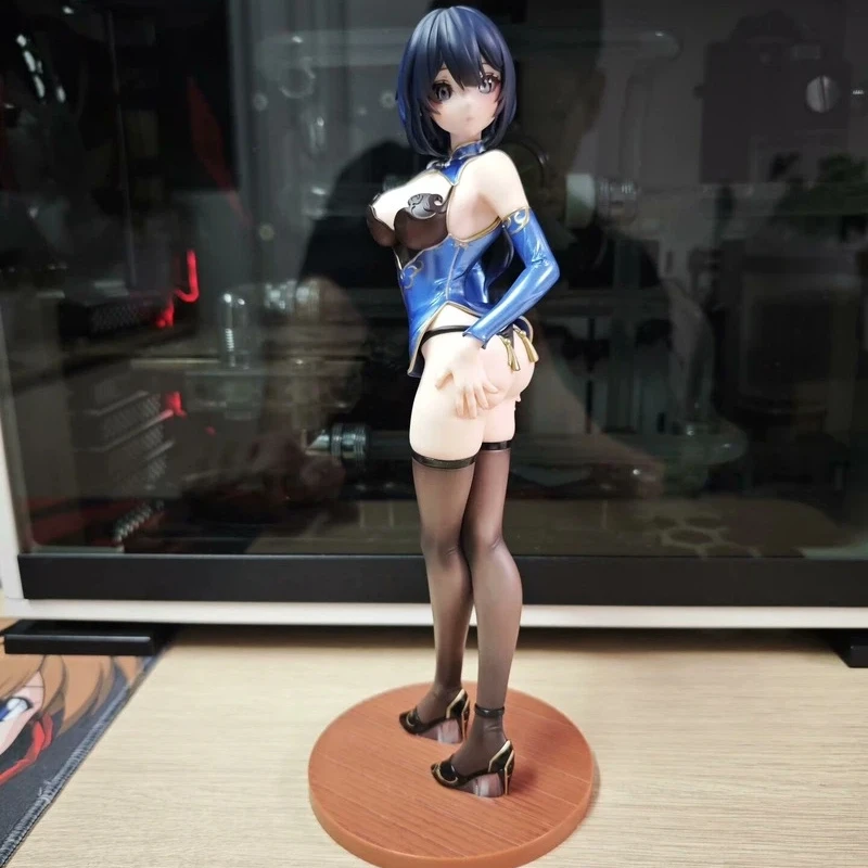 

Nangong Yingtao Anime Figure Cheongsam Standing Pose Pvc Material 29Cm Desktop Ornament Anime Collectible For Adult Collectors