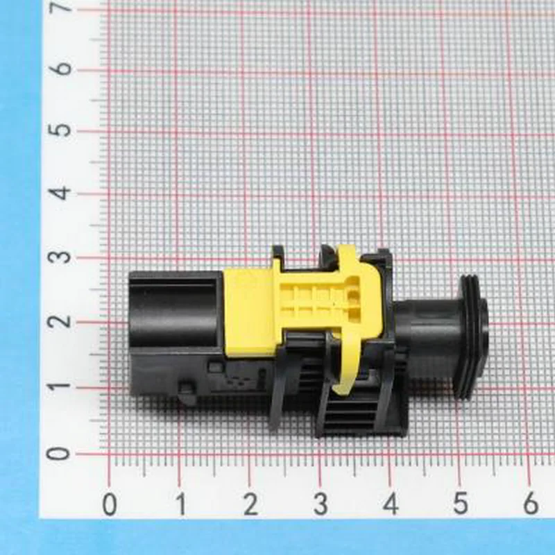 5PCS Original connector 1-1703839-1 For Car Smart Electronic Devices Automobile 100% brand new 2P black male rubber shell