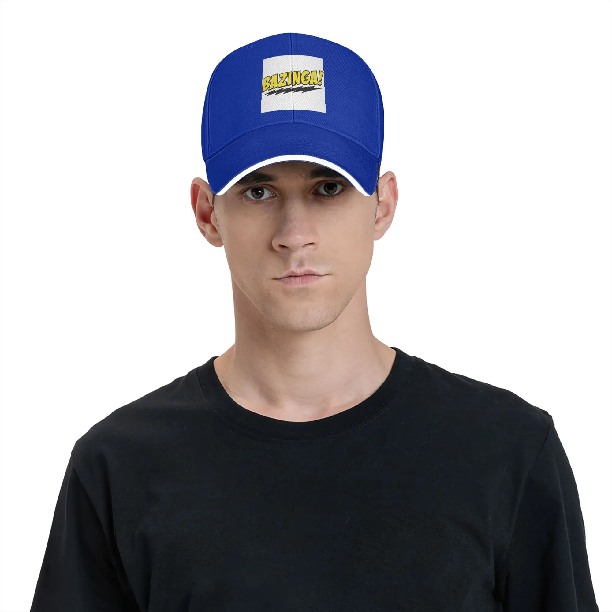 Bazinga The Big Bang Theory Cap Fashion Casual Baseball Caps Adjustable Hat Hip Hop Summer Unisex Baseball Hats Customizable