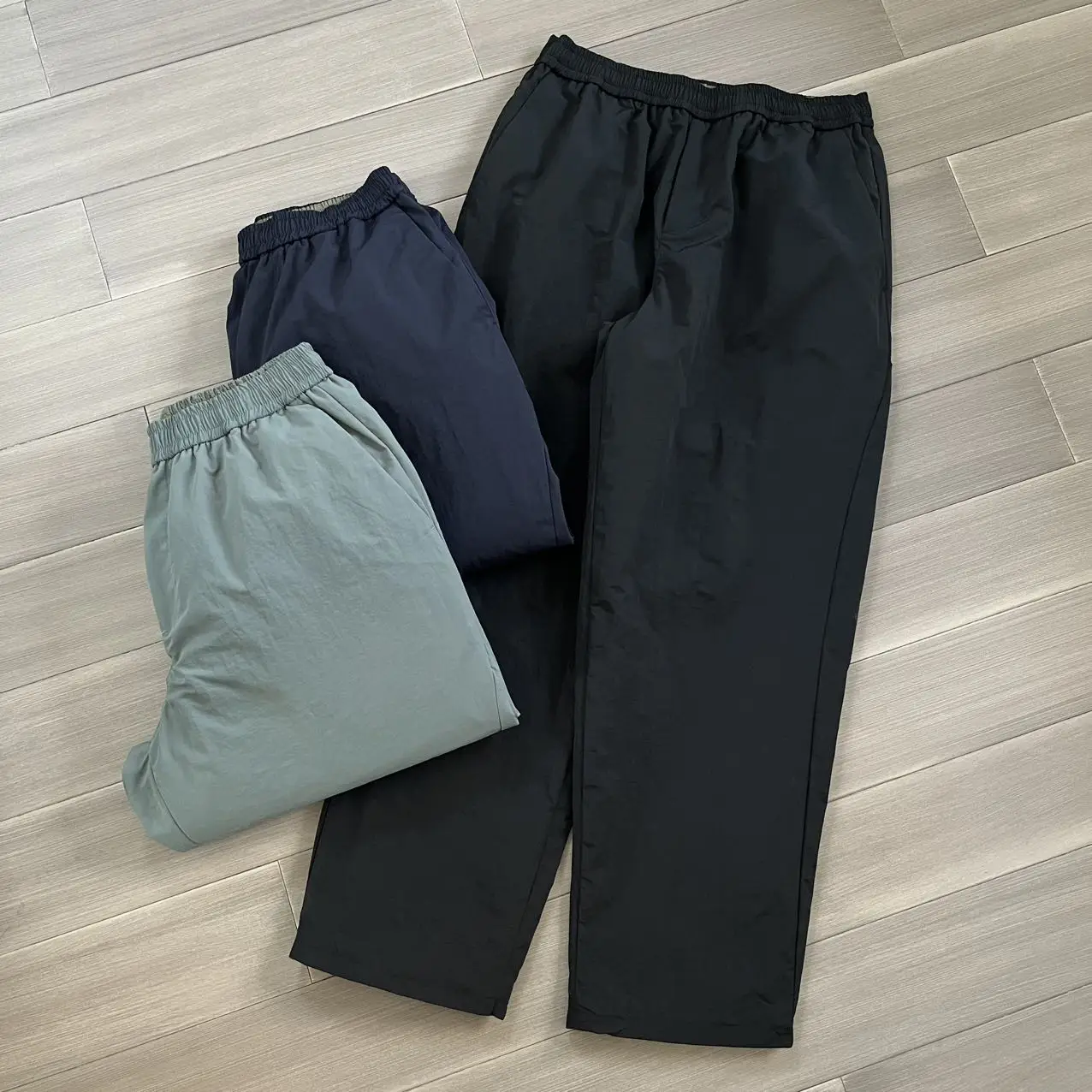 

Мужские рабочие брюки Thiened Fce на подкладке, зимние теплые повседневные брюки, свободный крой, японский Sle, мужские полиэфирные волокна