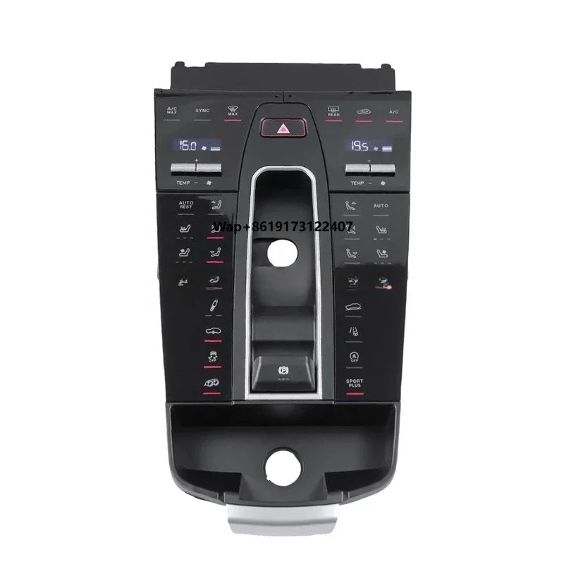 Full Touch Car Saddle for  Macan 2014-2021 Interior Upgrade LCD Center Console Panel Center Console Armrest